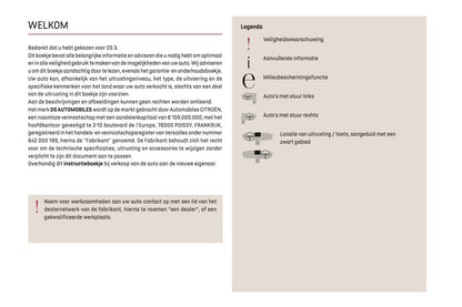 2024-2025 DS Automobiles DS 3 Owner's Manual | Dutch