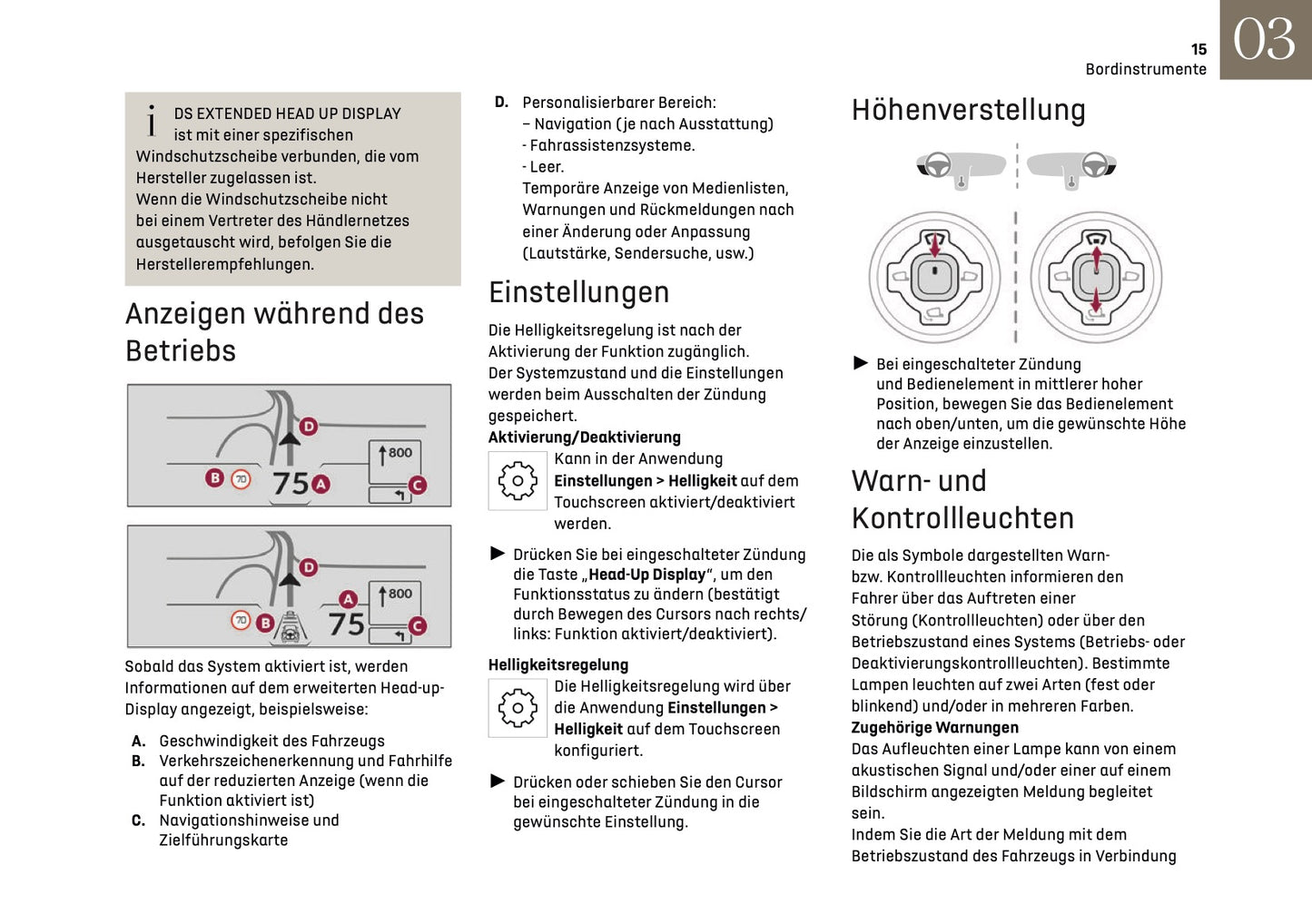 2024-2025 DS Automobiles DS4 Owner's Manual | German