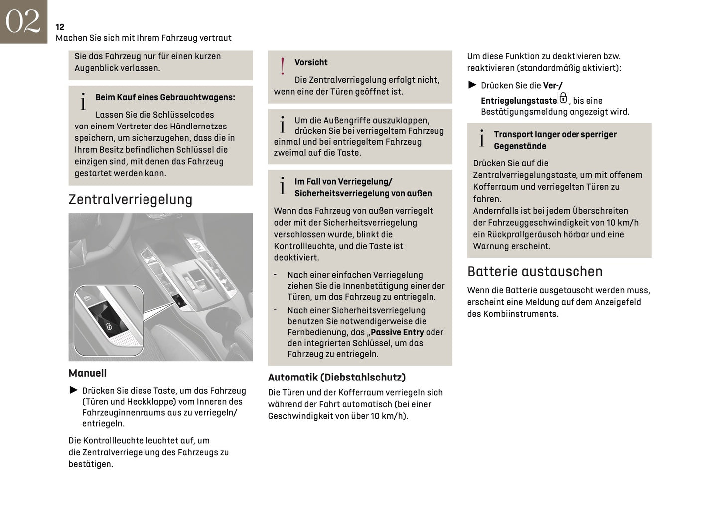 2026 DS Automobiles DS 3 Owner's Manual | German