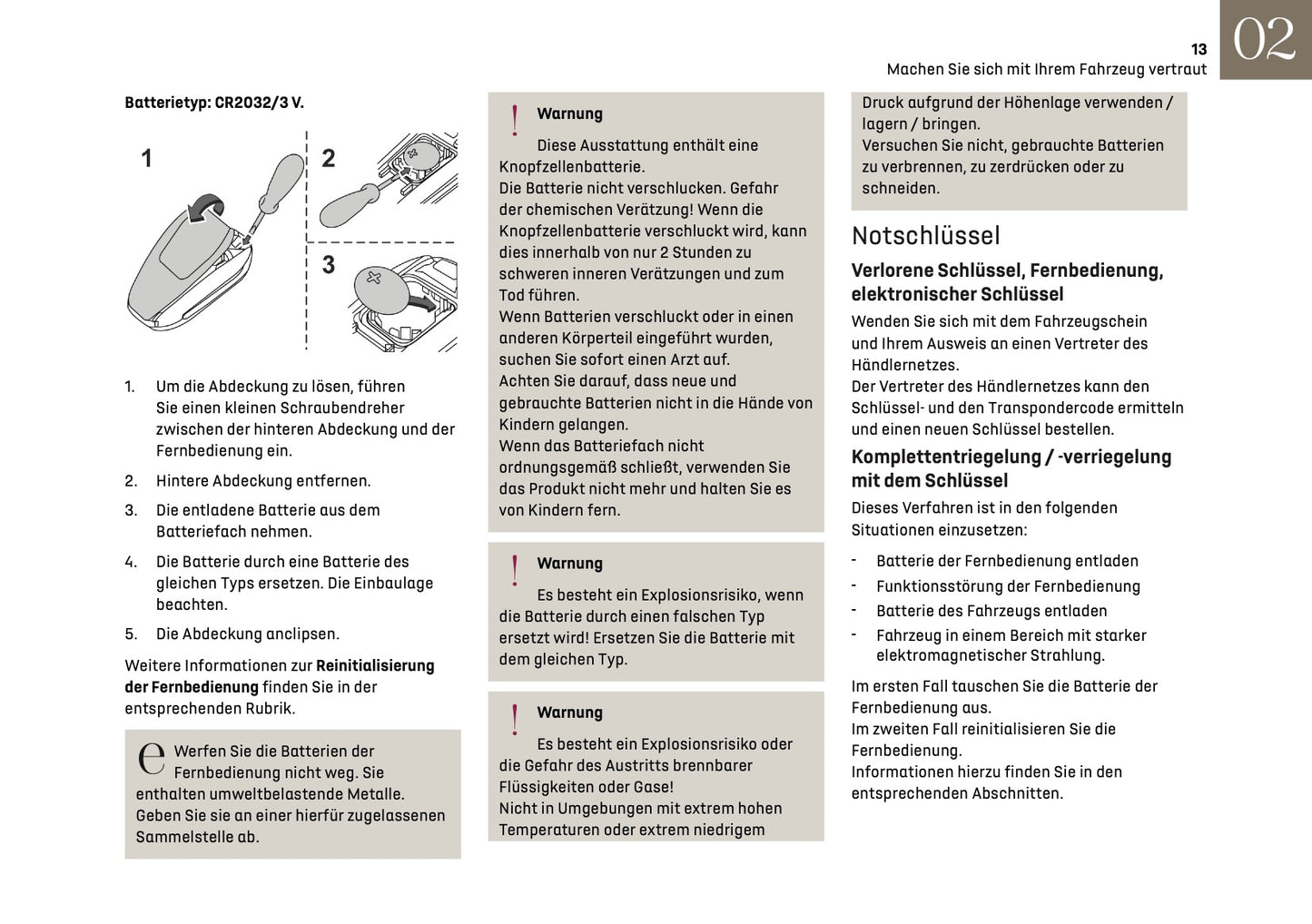 2026 DS Automobiles DS 3 Owner's Manual | German