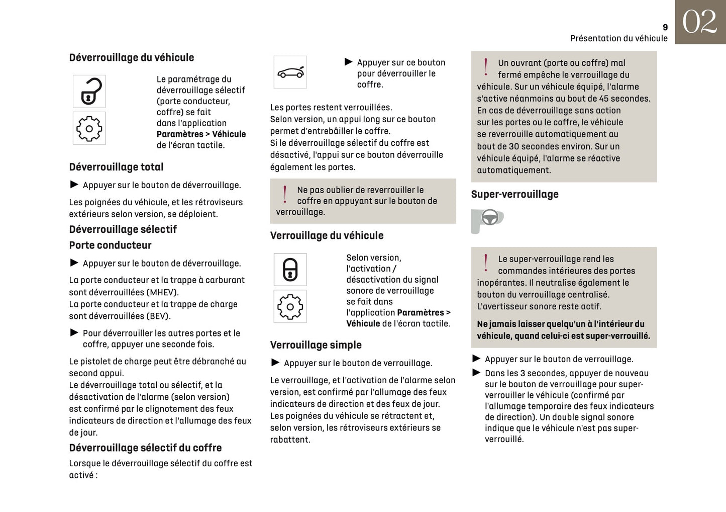 2025 DS Automobiles DS 3 Manuel du propriétaire | Français