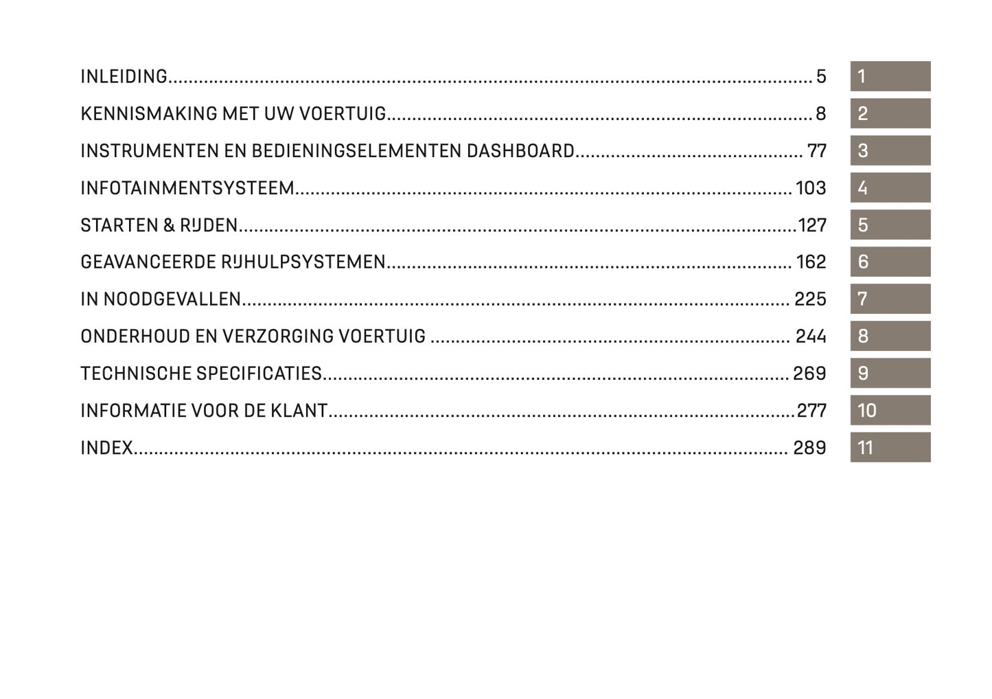 2026 DS Automobiles N7 Owner's Manual | Dutch