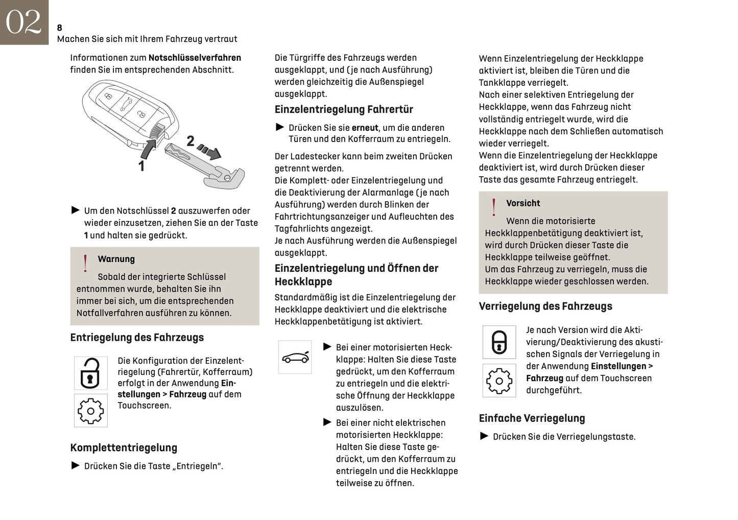 2026 DS Automobiles N8 Owner's Manual | German