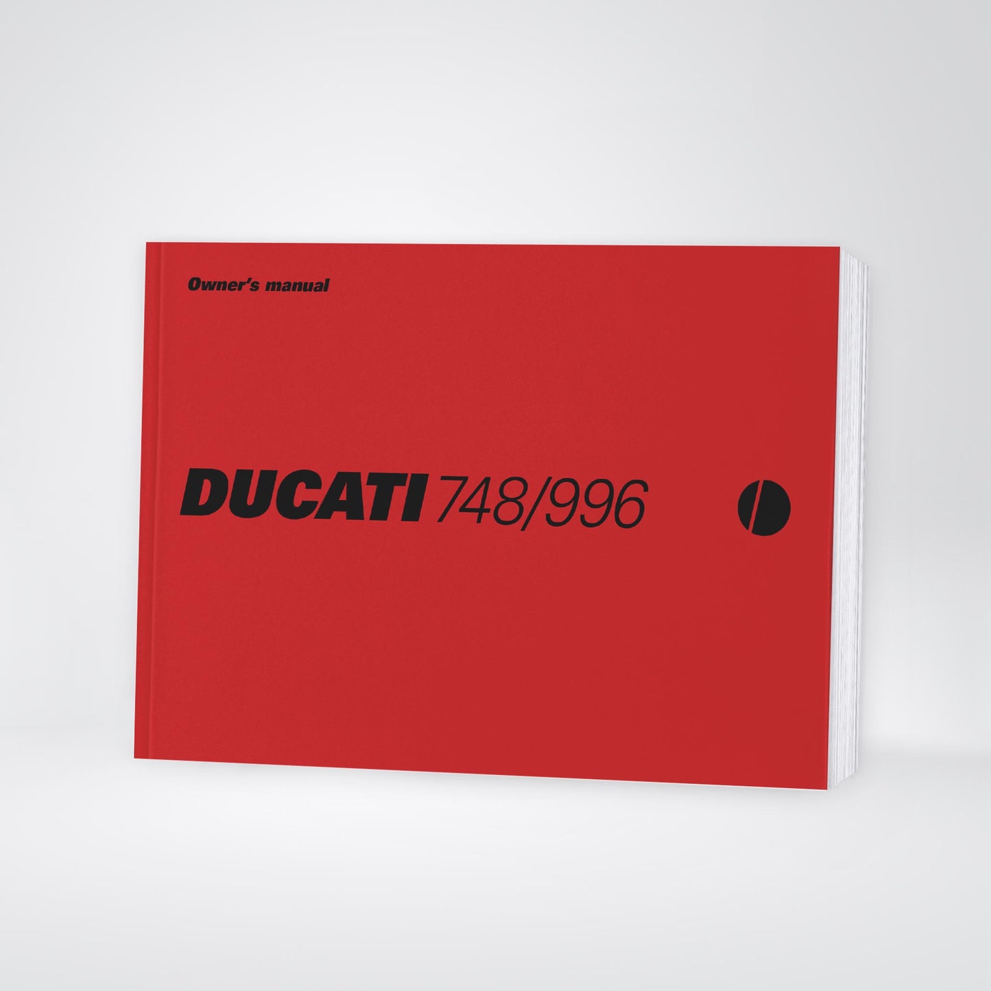 2001 Ducati 748/996 Owner's Manual | English US