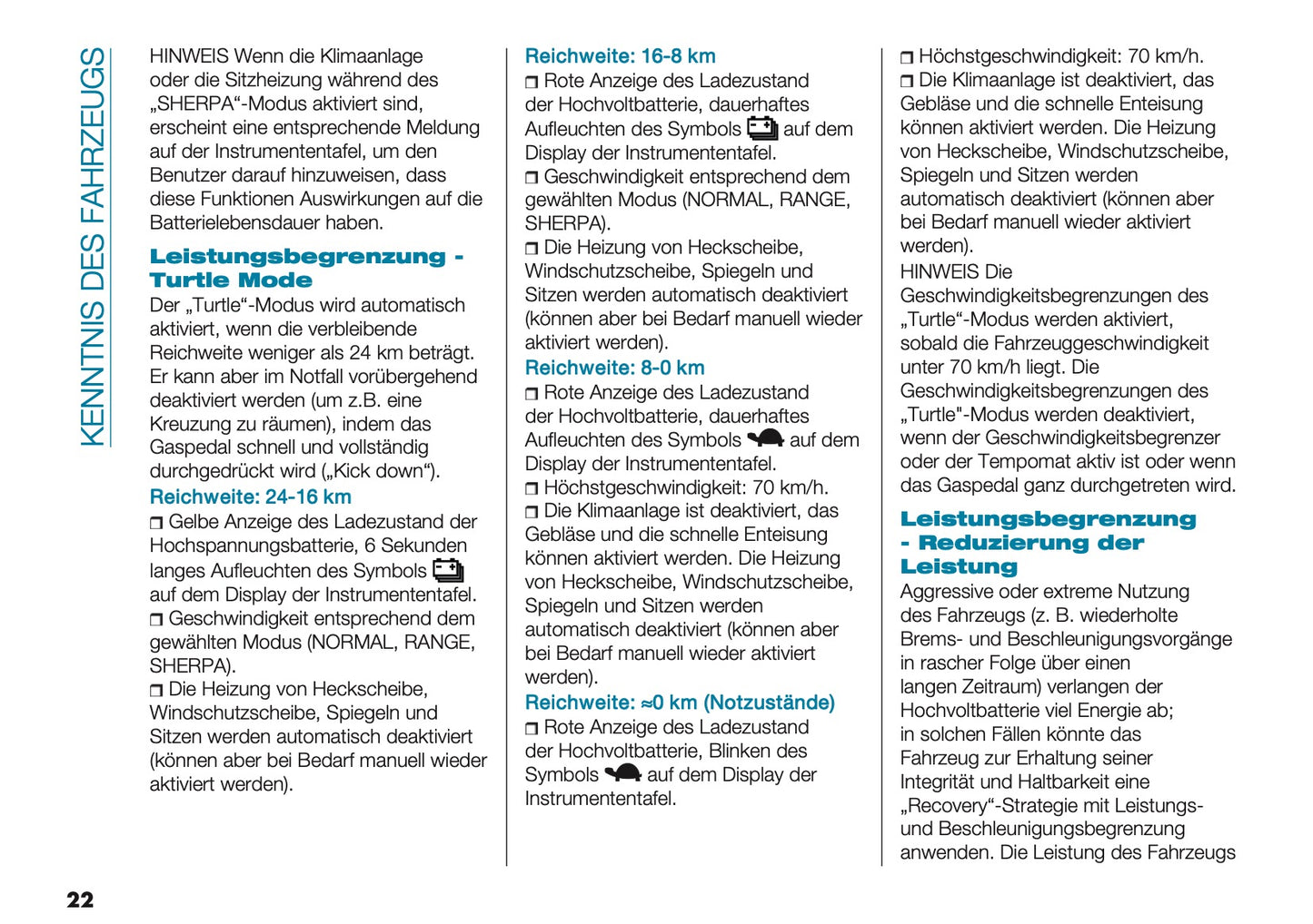 2026 Fiat 500 Owner's Manual | German