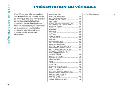 2025 Fiat 500e Owner's Manual | French