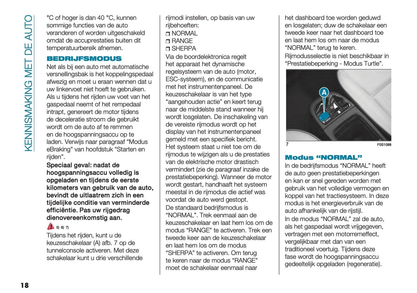 2022-2023 Fiat 500 Owner's Manual | Dutch