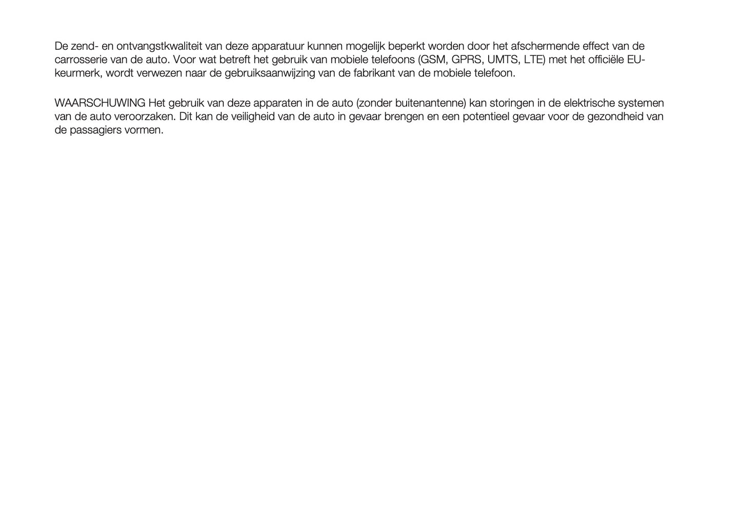 2022-2023 Fiat 500 Owner's Manual | Dutch