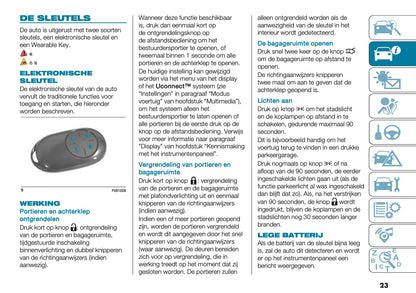 2025 Fiat 500e Owner's Manual | Dutch