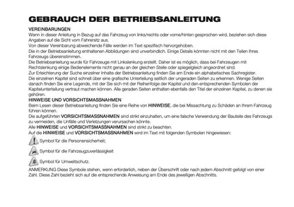 2024-2026 Fiat 500X Owner's Manual | German