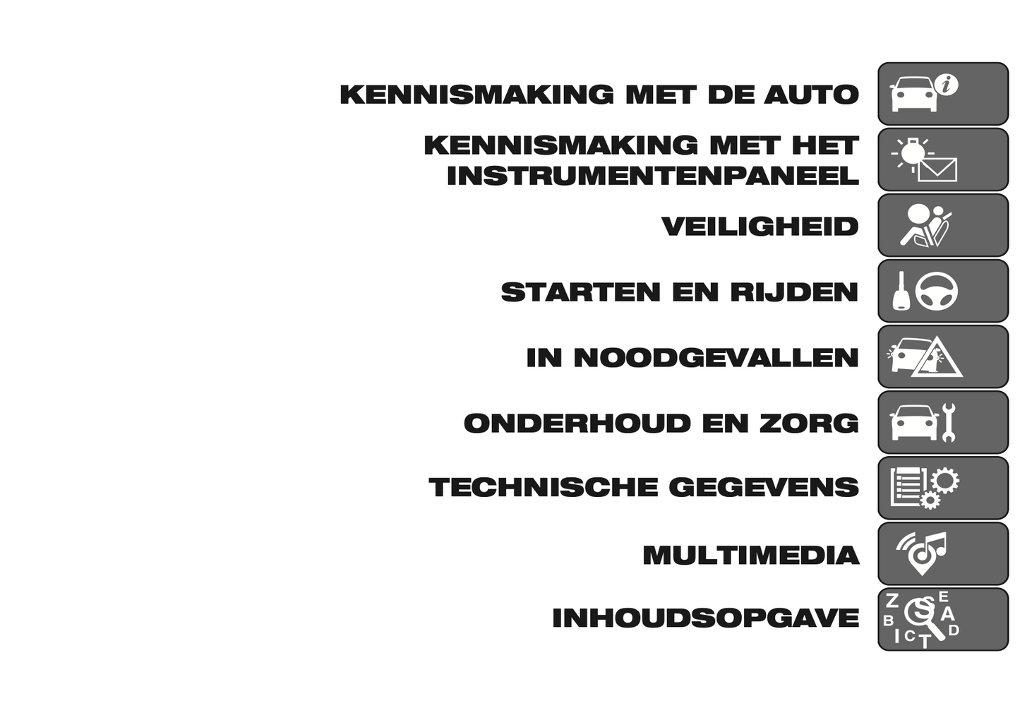 2023-2024 Fiat 600/600e Owner's Manual | Dutch