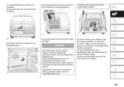 2025 Fiat Doblò Owner's Manual | German