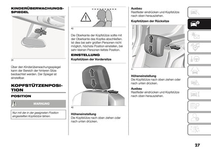 2025 Fiat Doblò Owner's Manual | German