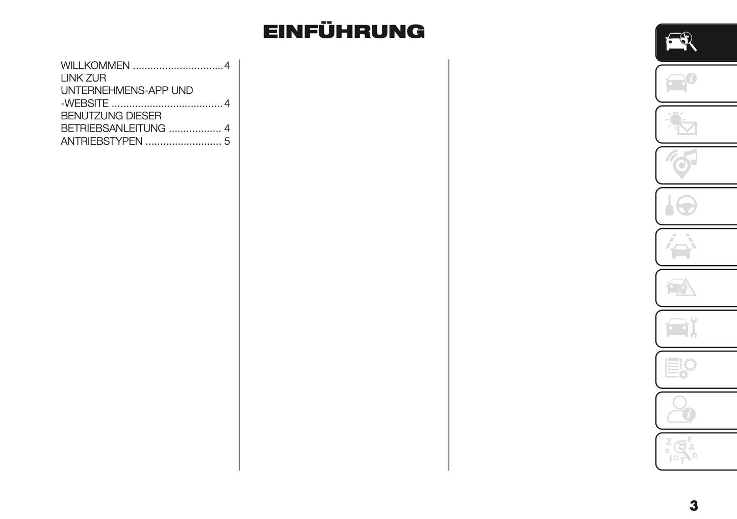 2025 Fiat Doblò Owner's Manual | German