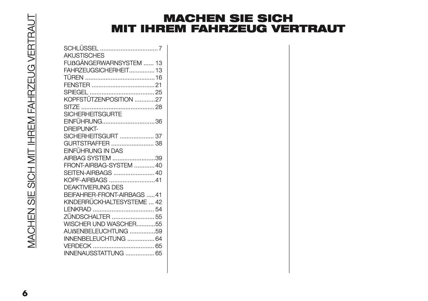 2025 Fiat Doblò Owner's Manual | German