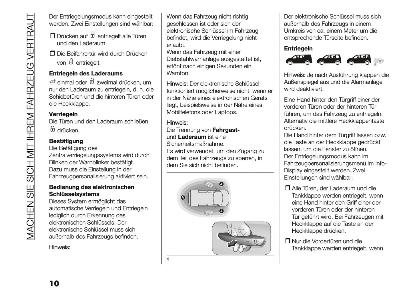 2026 Fiat Doblò Owner's Manual | German
