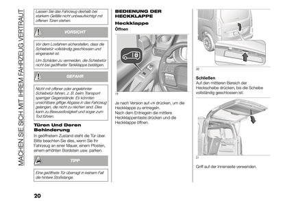 2026 Fiat Doblò Owner's Manual | German