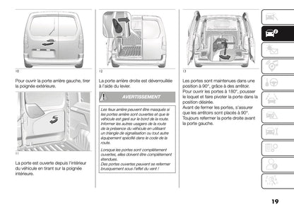 2025 Fiat Doblò Owner's Manual | French