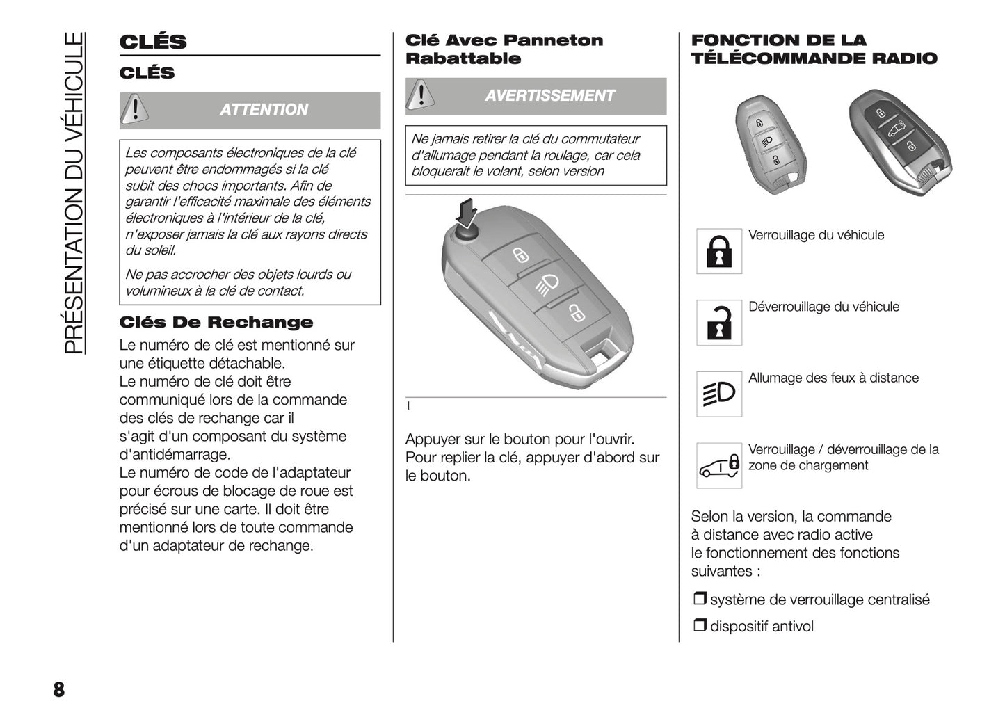 2025 Fiat Doblò Owner's Manual | French