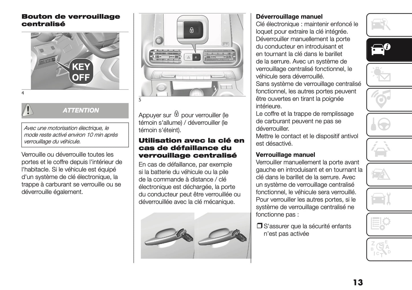 2026 Fiat Doblò Manuel du propriétaire | Français