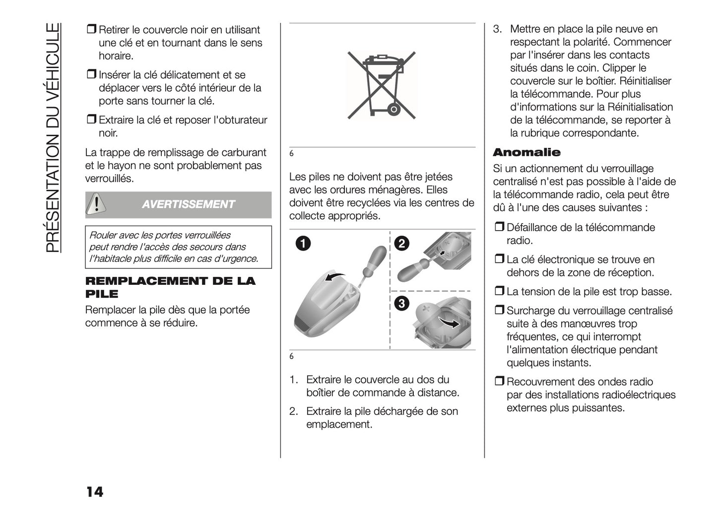 2026 Fiat Doblò Manuel du propriétaire | Français