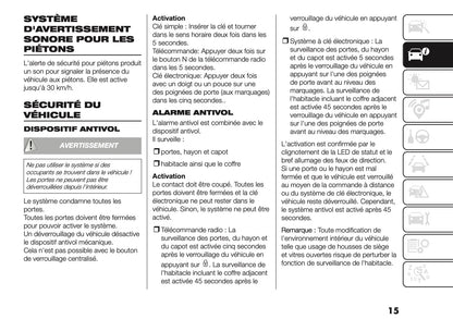 2026 Fiat Doblò Manuel du propriétaire | Français