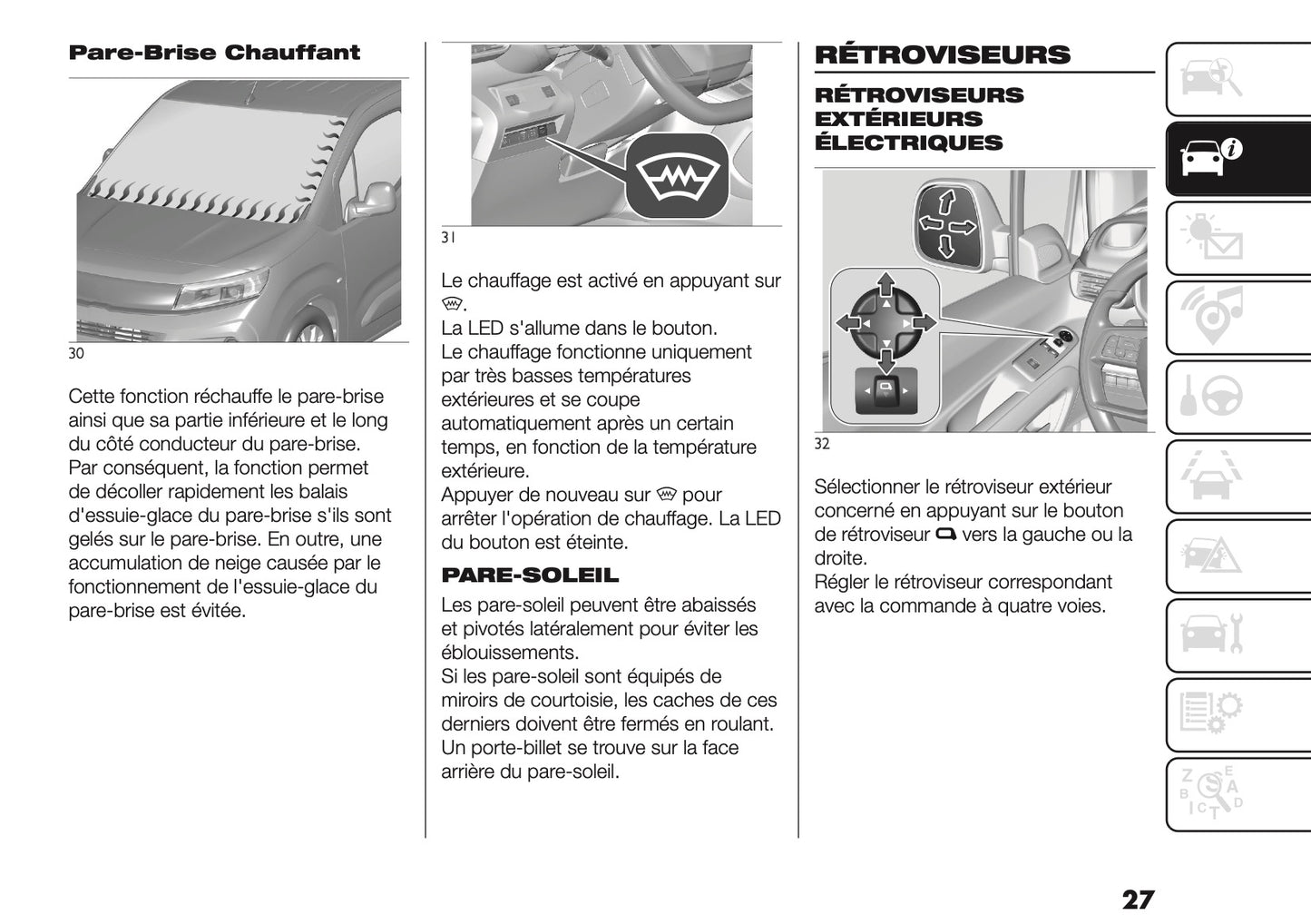 2026 Fiat Doblò Manuel du propriétaire | Français