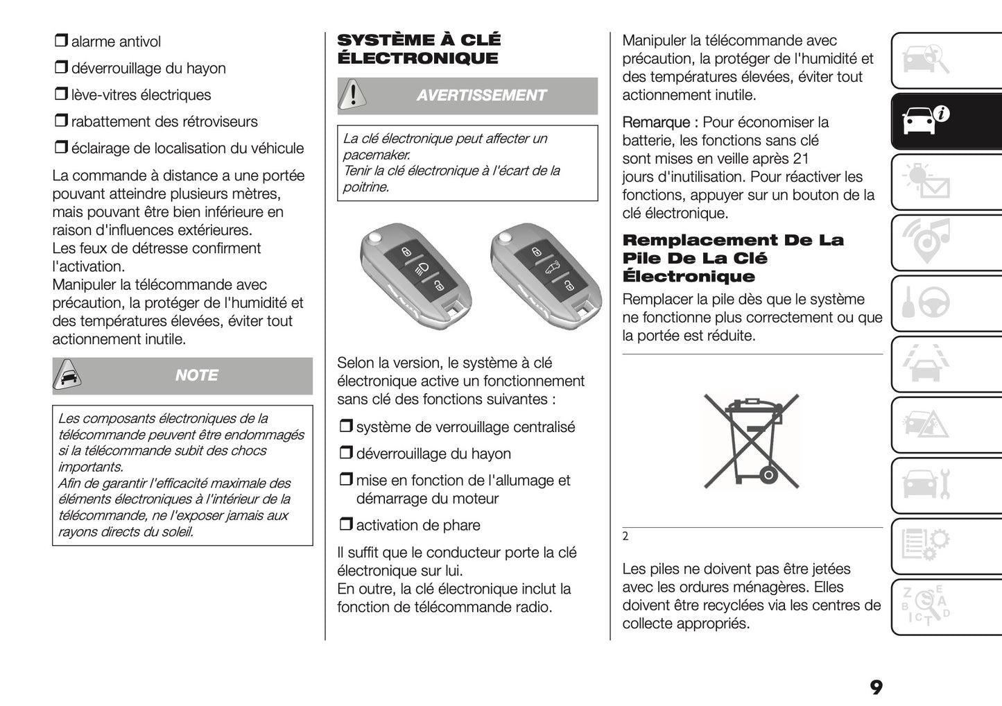 2026 Fiat Doblò Manuel du propriétaire | Français