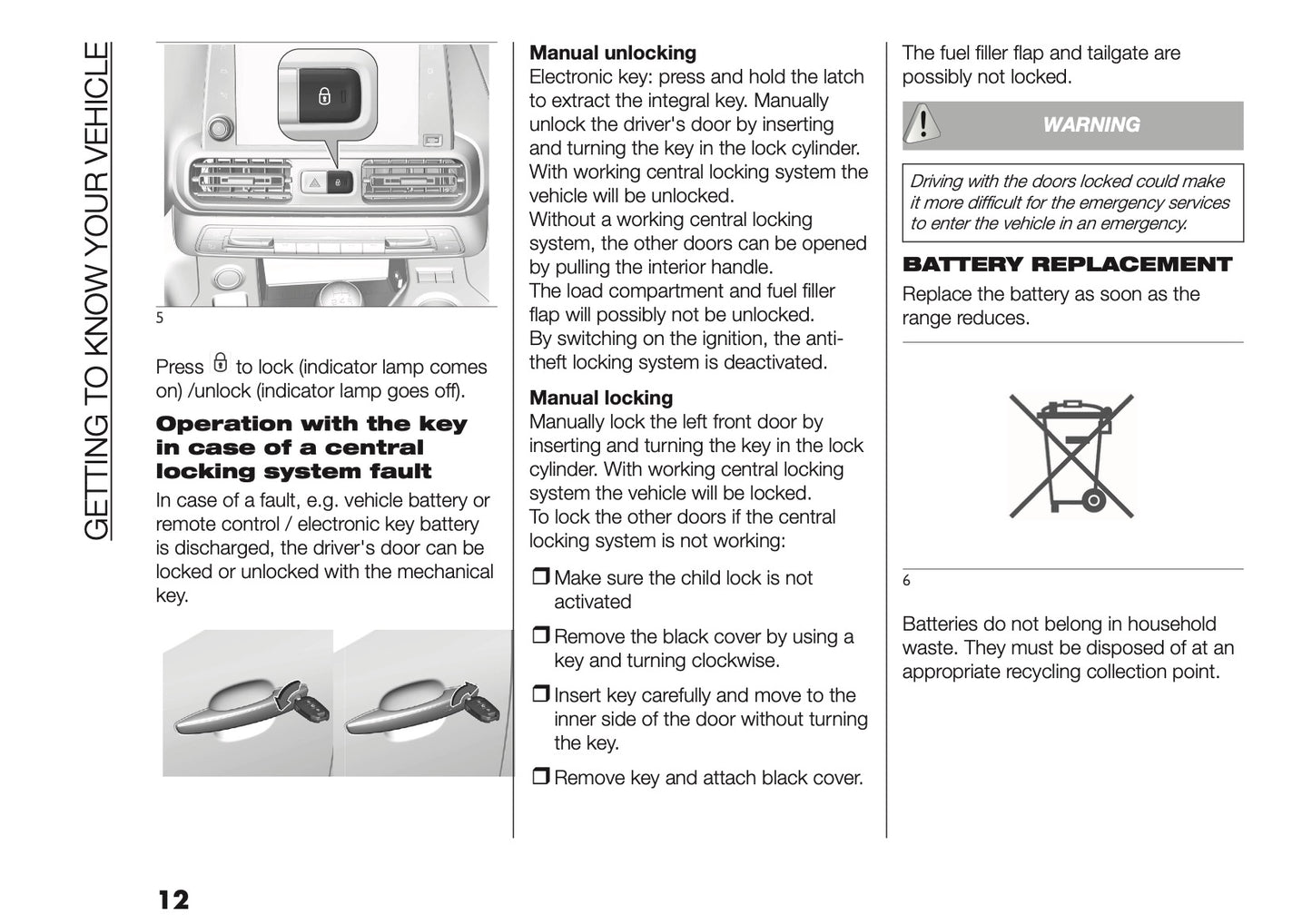 2026 Fiat Doblo Owner's Manual | English