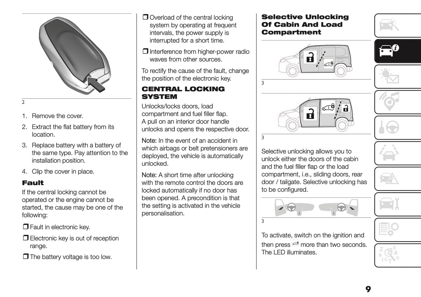 2026 Fiat Doblo Owner's Manual | English