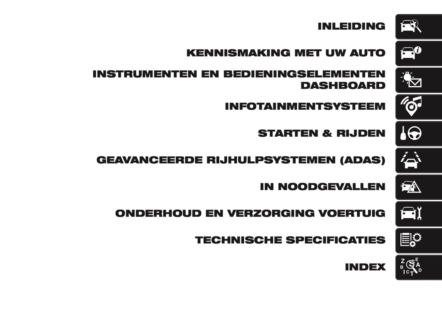 2026 Fiat Doblò Owner's Manual | Dutch