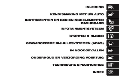 2026 Fiat Doblò Owner's Manual | Dutch