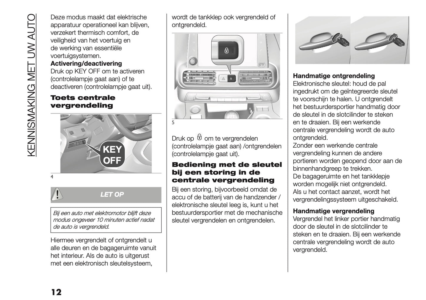 2026 Fiat Doblò Owner's Manual | Dutch