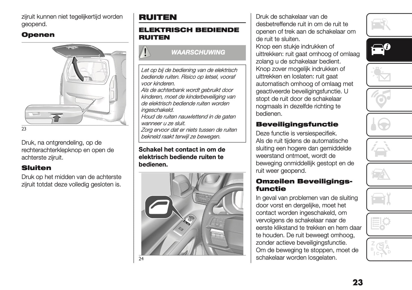 2026 Fiat Doblò Owner's Manual | Dutch