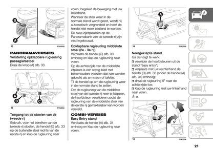 2019-2020 Fiat Ducato Camper Owner's Manual | Dutch