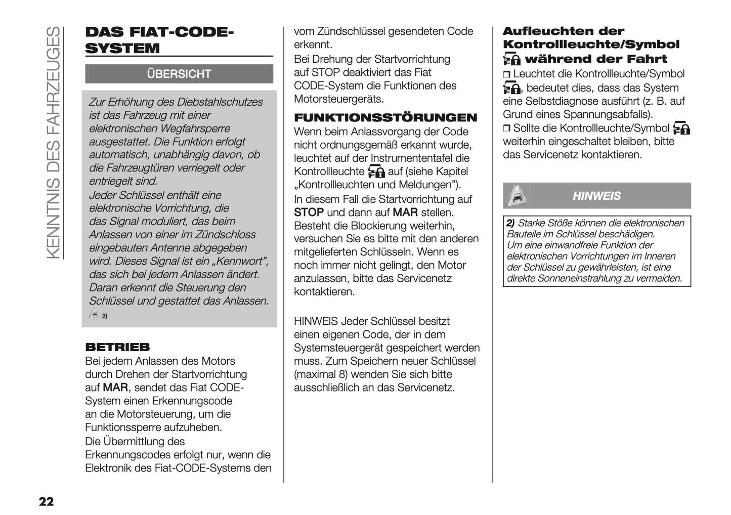 2025 Fiat Ducato Owner's Manual | German