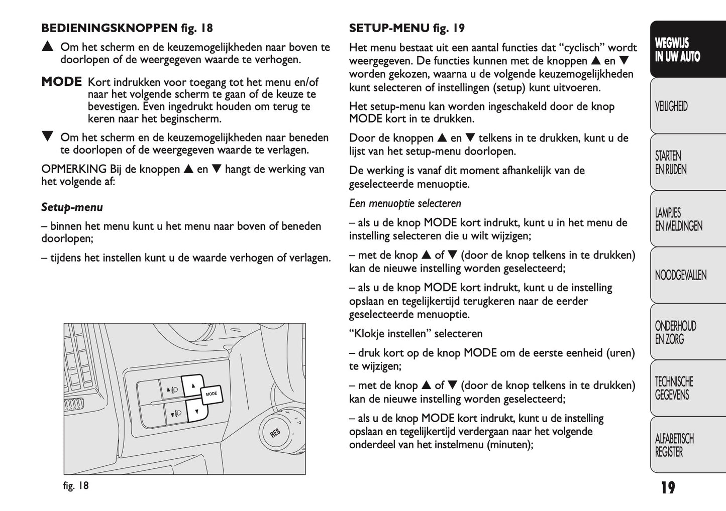 2010-2011 Fiat Ducato Owner's Manual | Dutch