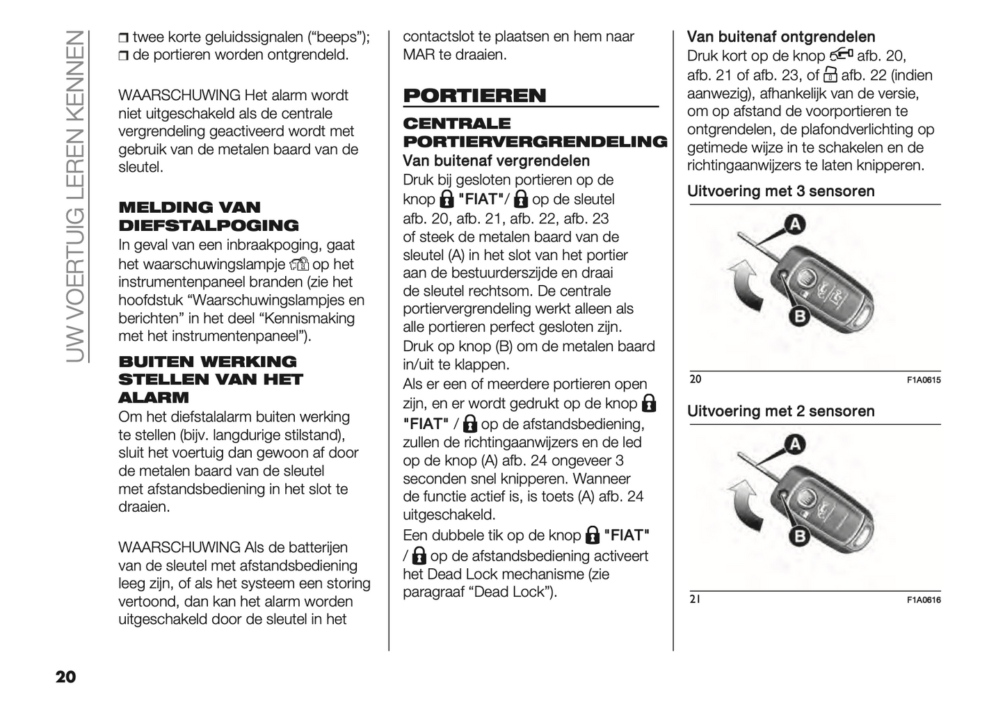 2022 Fiat Ducato Owner's Manual | Dutch