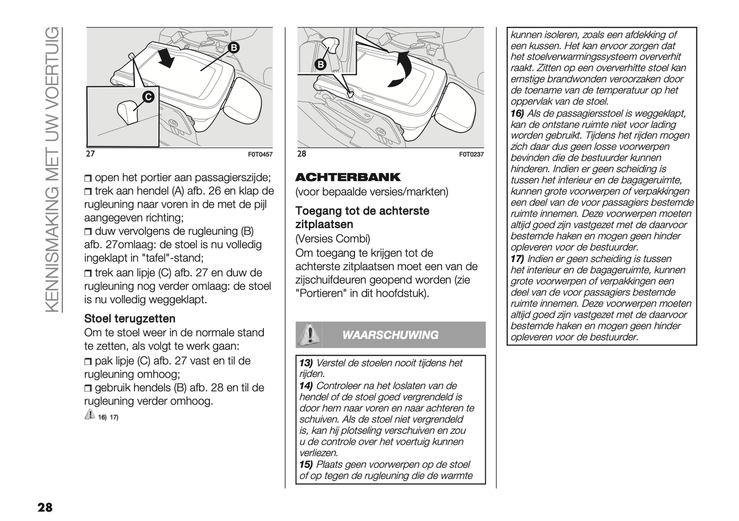 2022-2024 Fiat Fiorino/Qubo Owner's Manual | Dutch