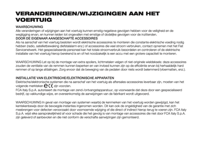 2022-2024 Fiat Fiorino/Qubo Owner's Manual | Dutch