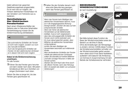 2025-2026 Fiat Grande Panda Owner's Manual | German