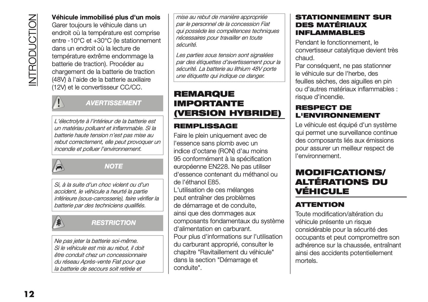 2025-2026 Fiat Grande Panda Manuel du propriétaire | Français