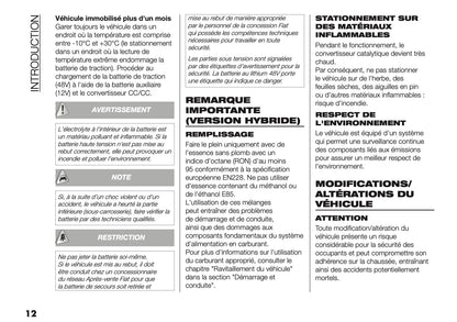 2025-2026 Fiat Grande Panda Manuel du propriétaire | Français