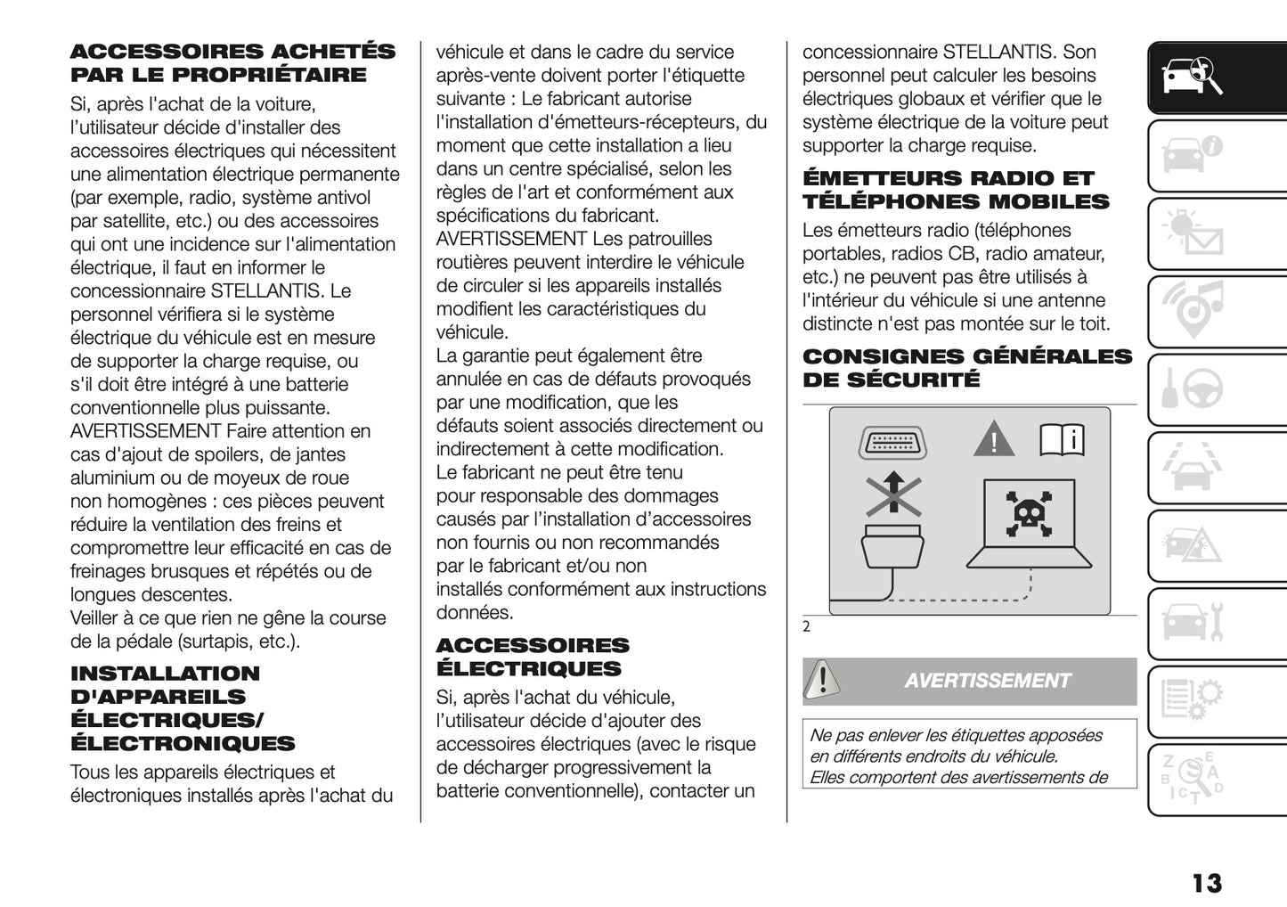 2025-2026 Fiat Grande Panda Manuel du propriétaire | Français