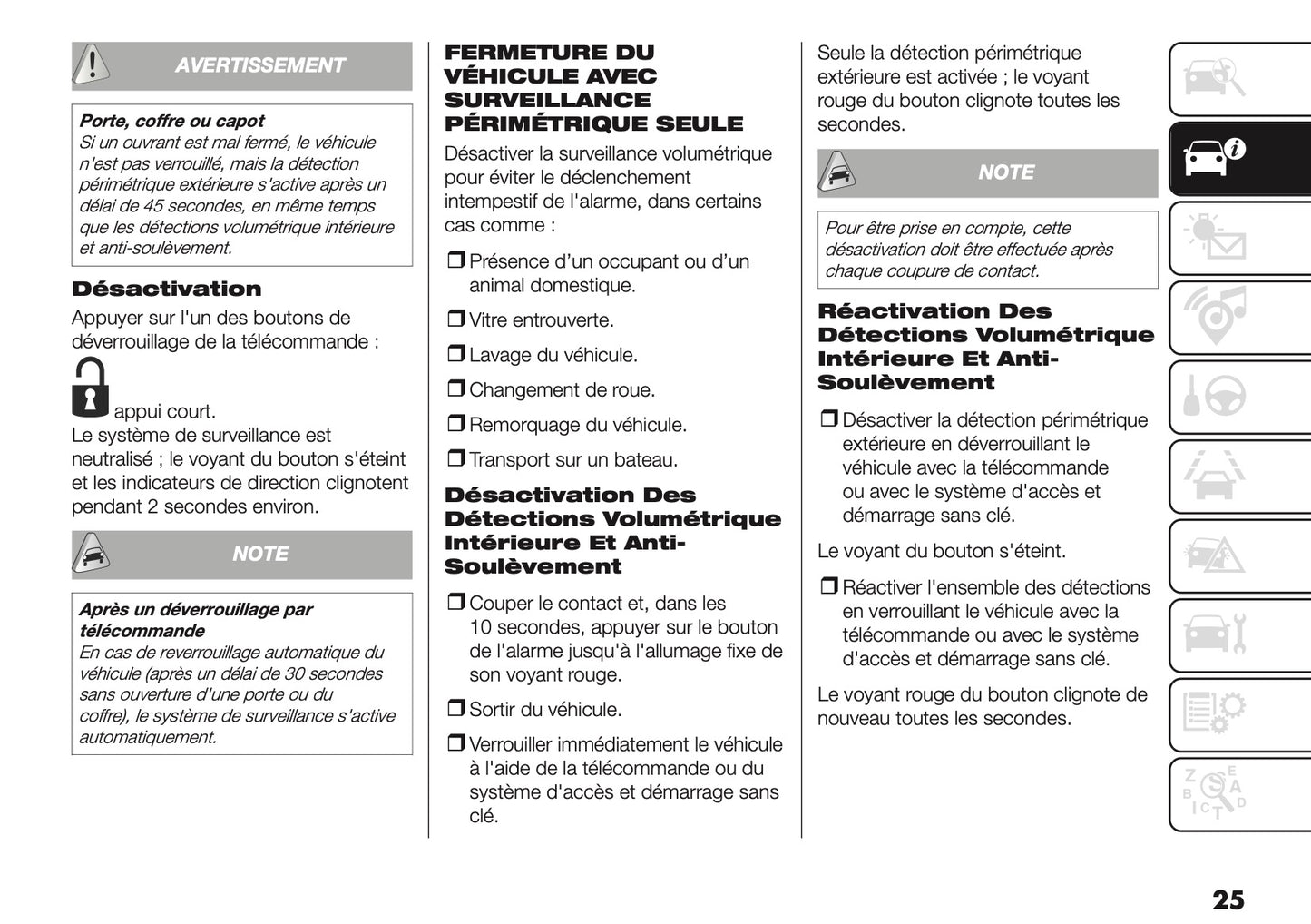 2025-2026 Fiat Grande Panda Manuel du propriétaire | Français