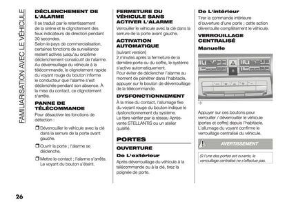 2025-2026 Fiat Grande Panda Manuel du propriétaire | Français