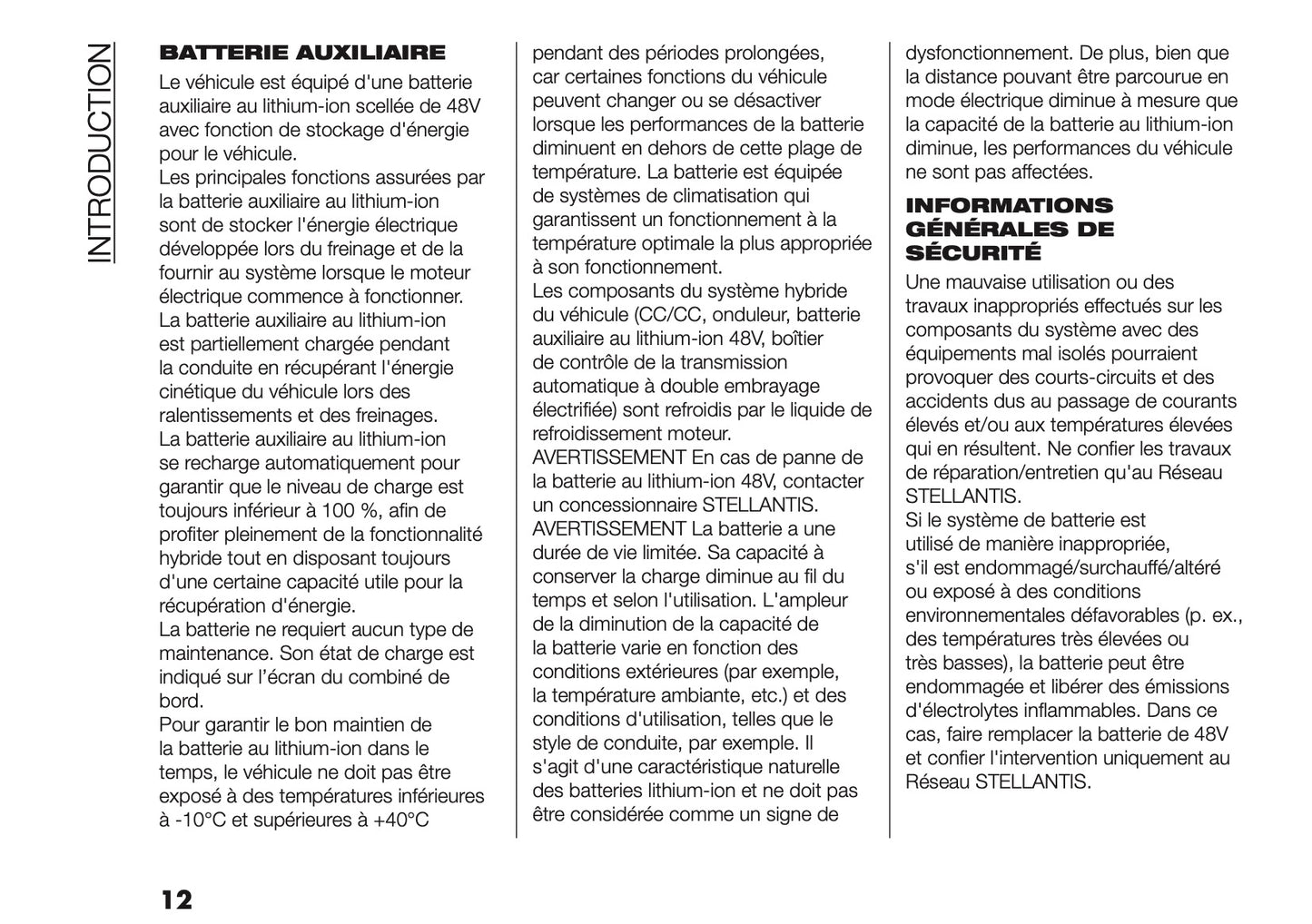 2026 Fiat Grande Panda Manuel du propriétaire | Français