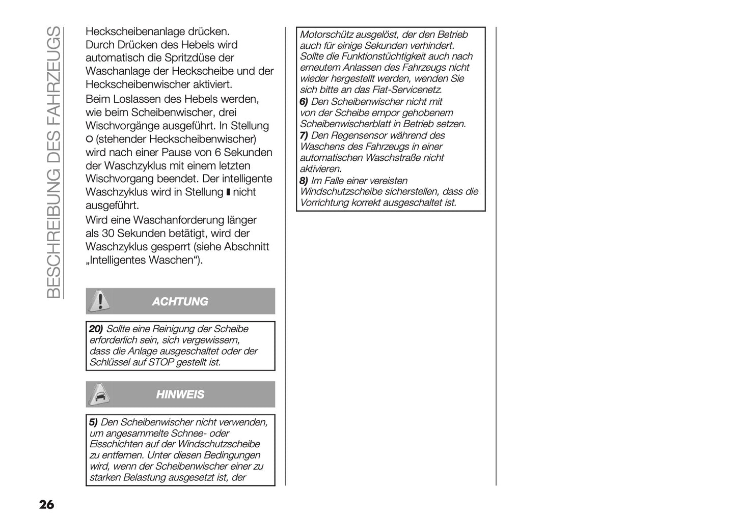 2024-2025 Fiat Panda/Panda Cross Owner's Manual | German