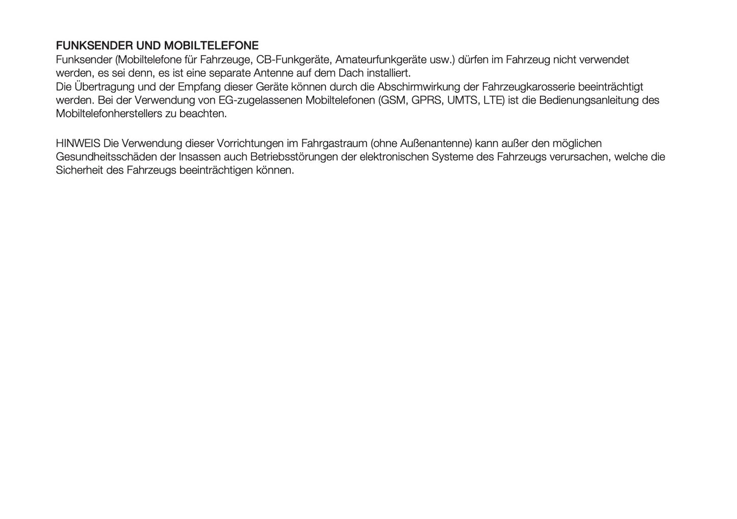 2026 Fiat Panda/Pandina Owner's Manual | German