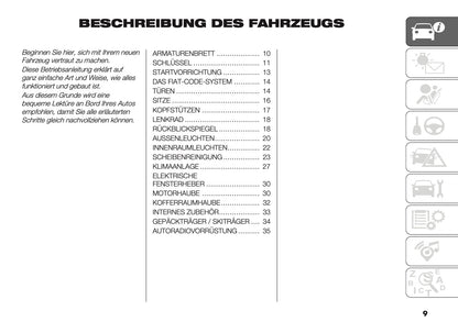 2026 Fiat Panda/Pandina Owner's Manual | German